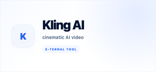 Kling AI logo tile