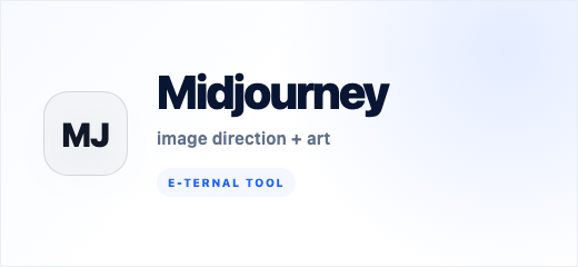 Midjourney logo tile