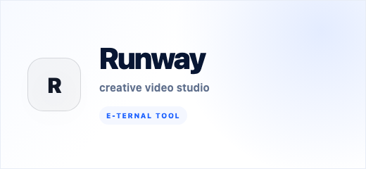 Runway logo tile