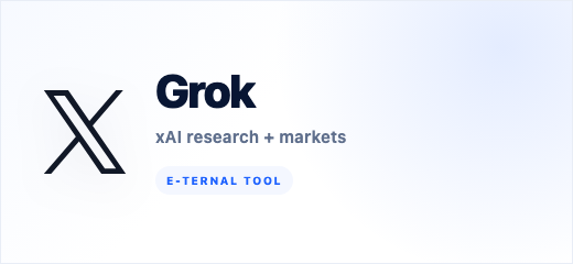 Grok logo tile